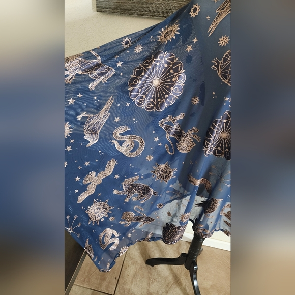 Harry potter Blackmilk Blue Sheer drape Top - Picture 5 of 6